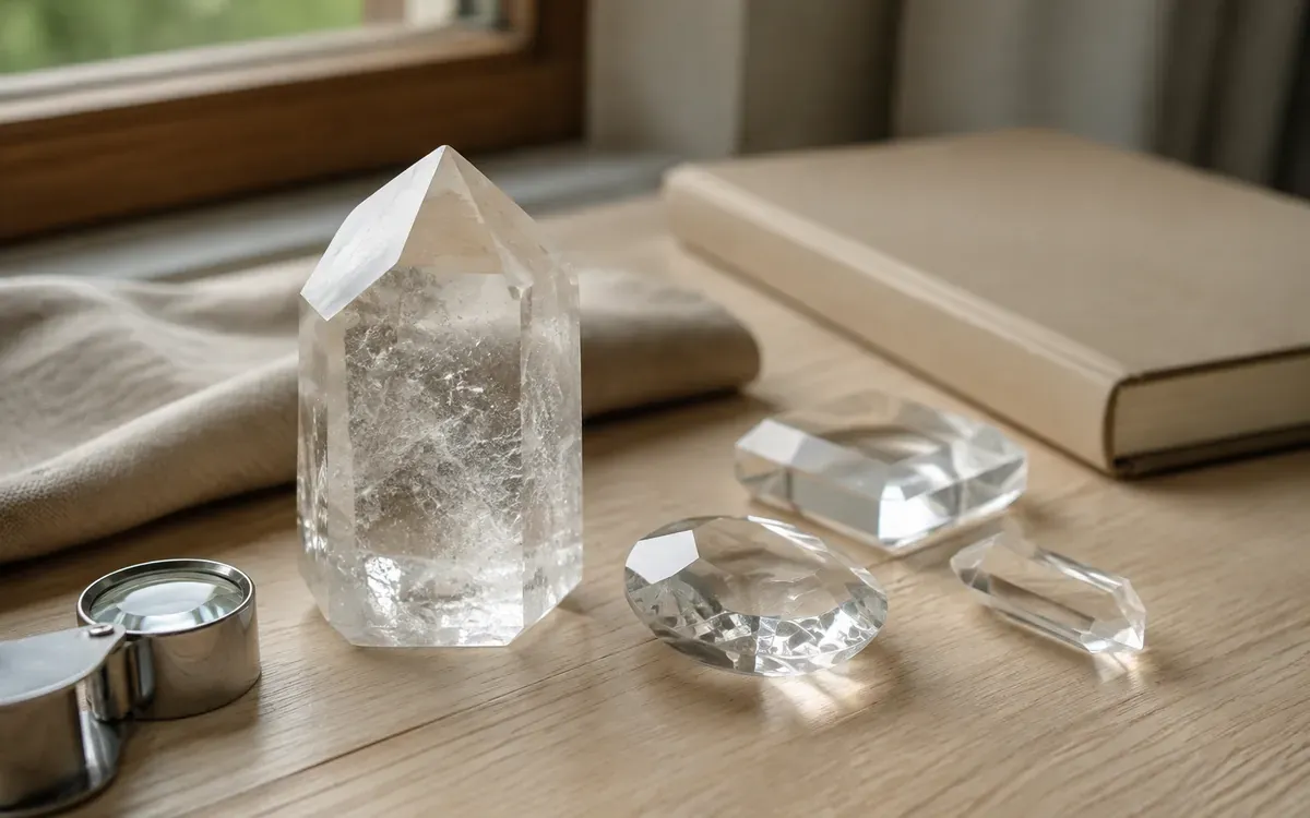 Illustration du guide : Comment reconnaître du vrai cristal de roche