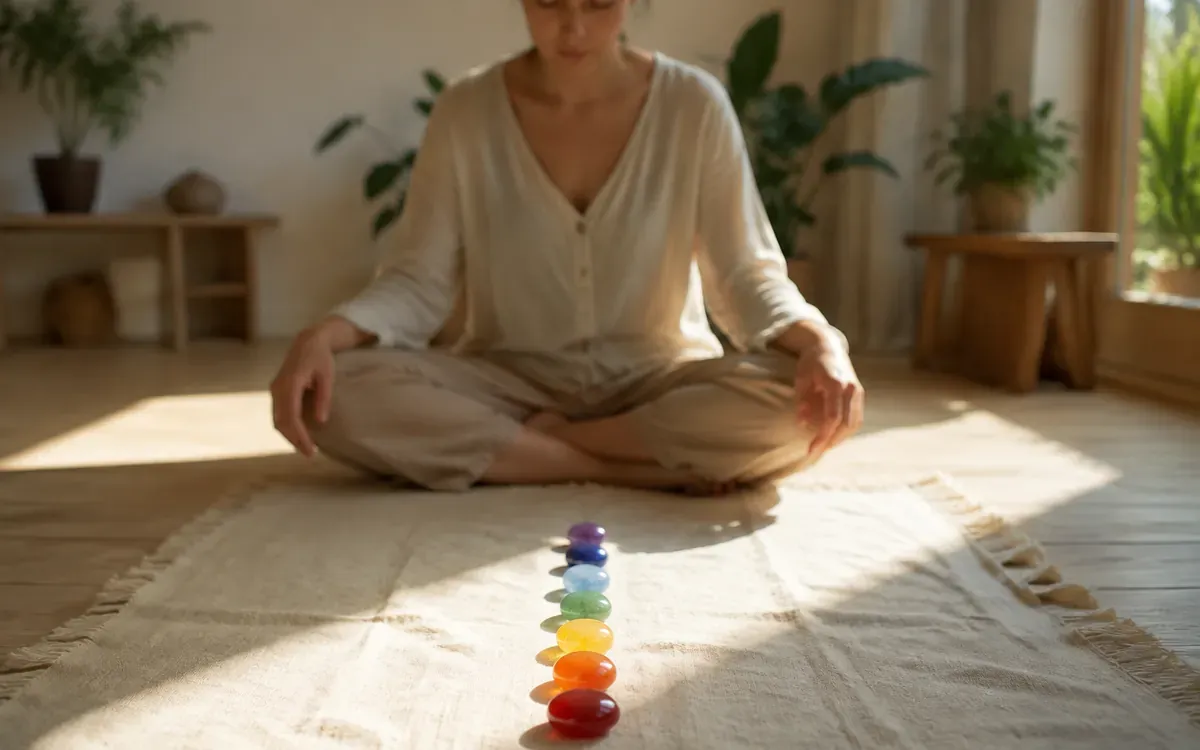 Illustration du guide : Comprendre les couleurs des chakras et leur signification