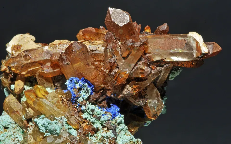 Azurite malachite, pierre naturelle