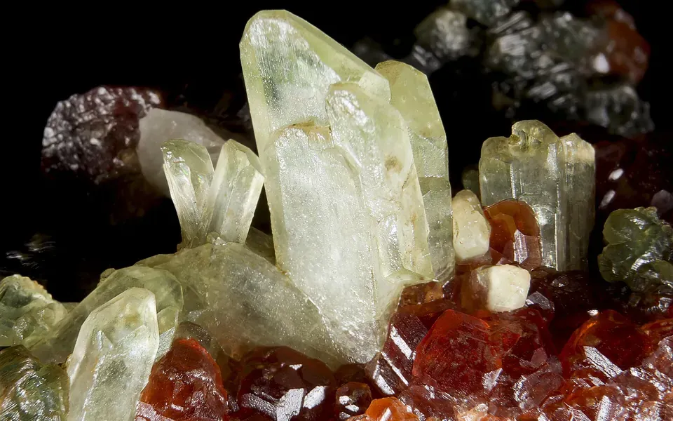 Diopside, pierre naturelle