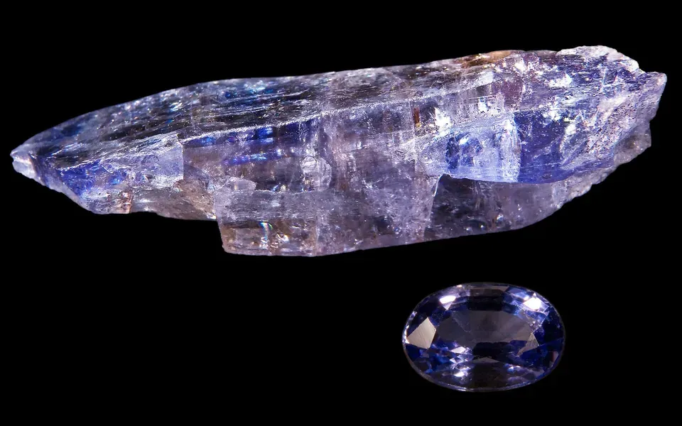 Tanzanite, pierre naturelle